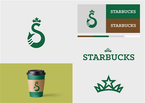 starbucks logo redesign.